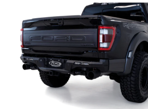 Ford F-150 Raptor Rear Bumper - Addictive Desert Designs - Phantom - Hammer Black - `21-`22 Ford F-150 Raptor Rear Bumper - Addictive Desert Designs - Phantom - Hammer Black - `21-`22